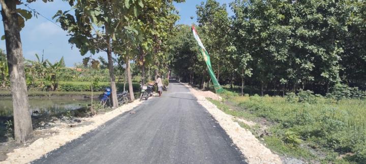 Seratus Persen, Jalan Aspal Program TMMD 110 Bojonegoro Berikan Manfaat Masyarakat